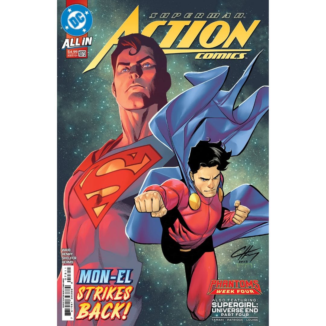 DC Comics, Inc. Action Comics #1070 1071 1072 1073 Cover A Clayton Henry Set (Phantoms)