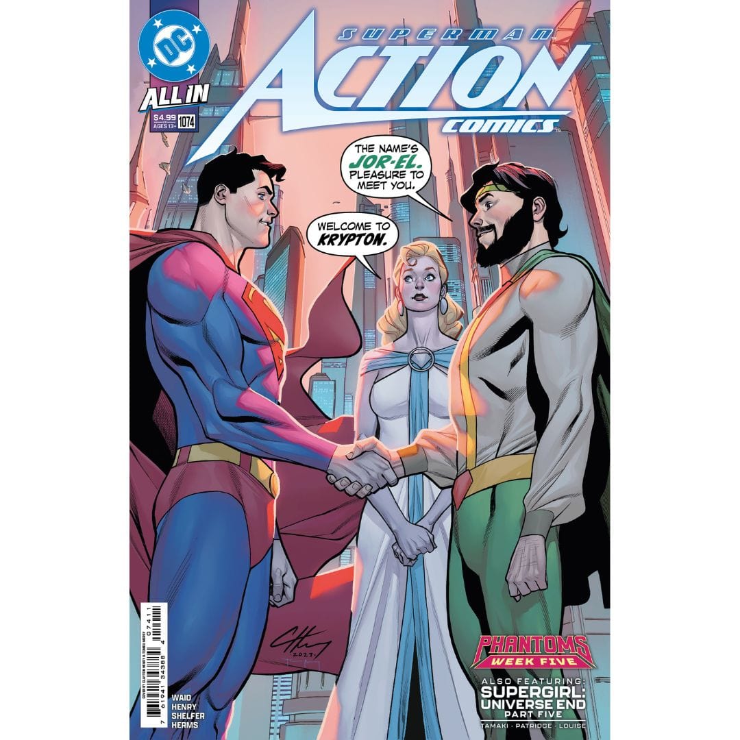 DC Comics, Inc. Action Comics #1074 1075 1076 1077 Cover A Clayton Henry Set (Phantoms)