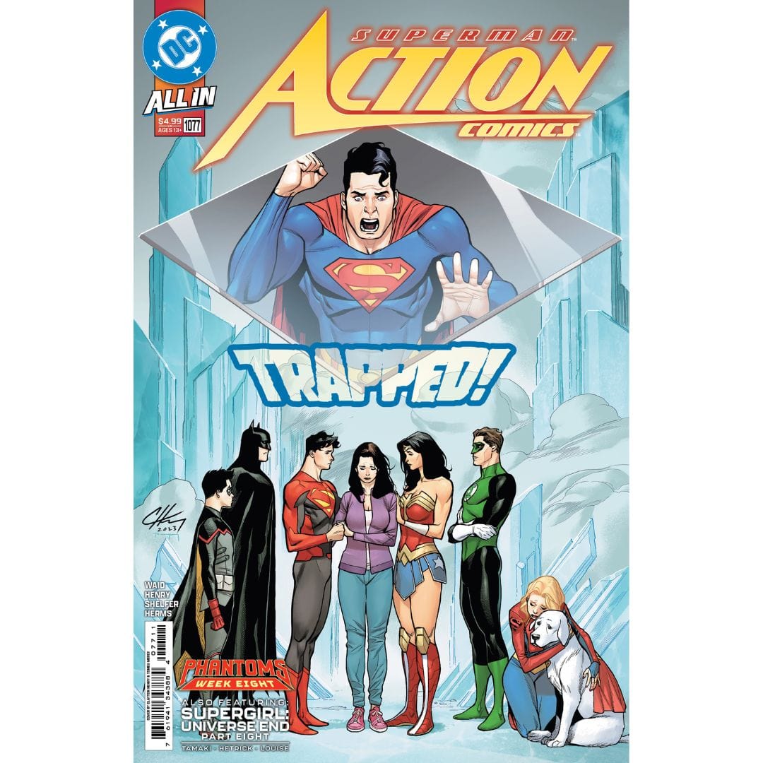 DC Comics, Inc. Action Comics #1074 1075 1076 1077 Cover A Clayton Henry Set (Phantoms)