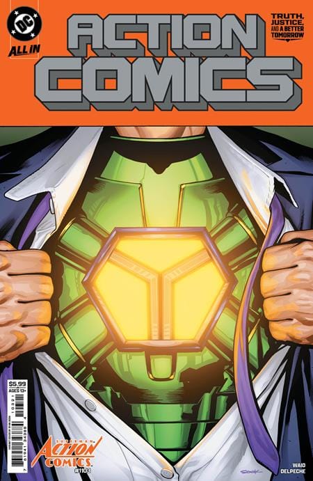 DC Comics, Inc. Action Comics #1103 Cover B Ryan Sook Card Stock Variant