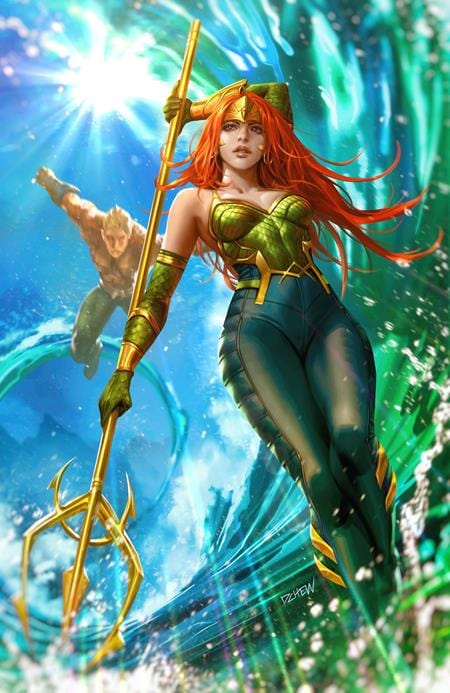 DC Comics, Inc. Aquaman #10 Cover C Derrick Chew Card Stock Variant