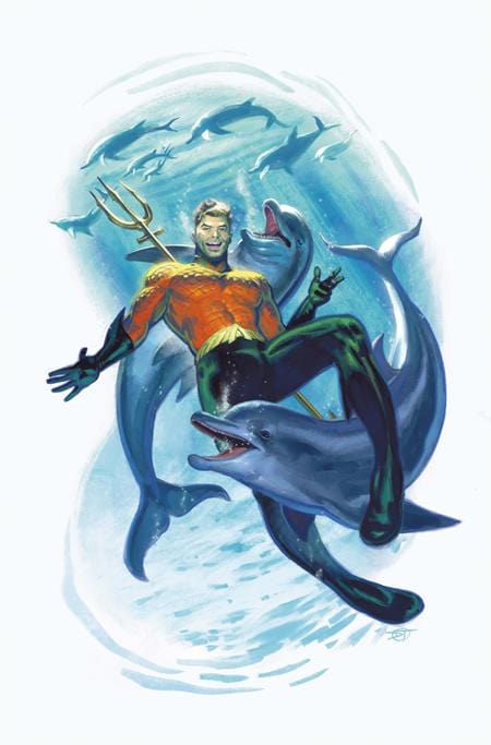 DC Comics, Inc. Aquaman #12 Cover C David Talaski Card Stock Variant