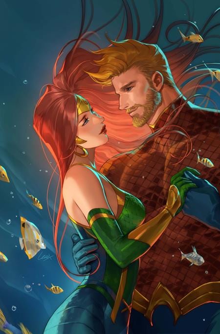 DC Comics, Inc. Aquaman #7 Cover C Lesley Leirix Li Card Stock Variant
