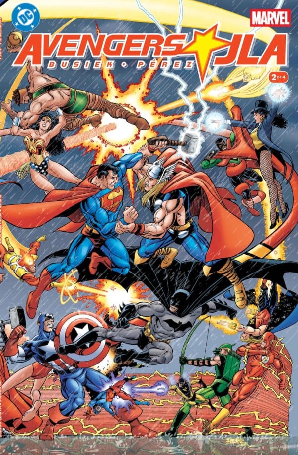 DC Comics, Inc. Avengers JLA #2 (of 4) Facsimile Edition Cover A George Perez