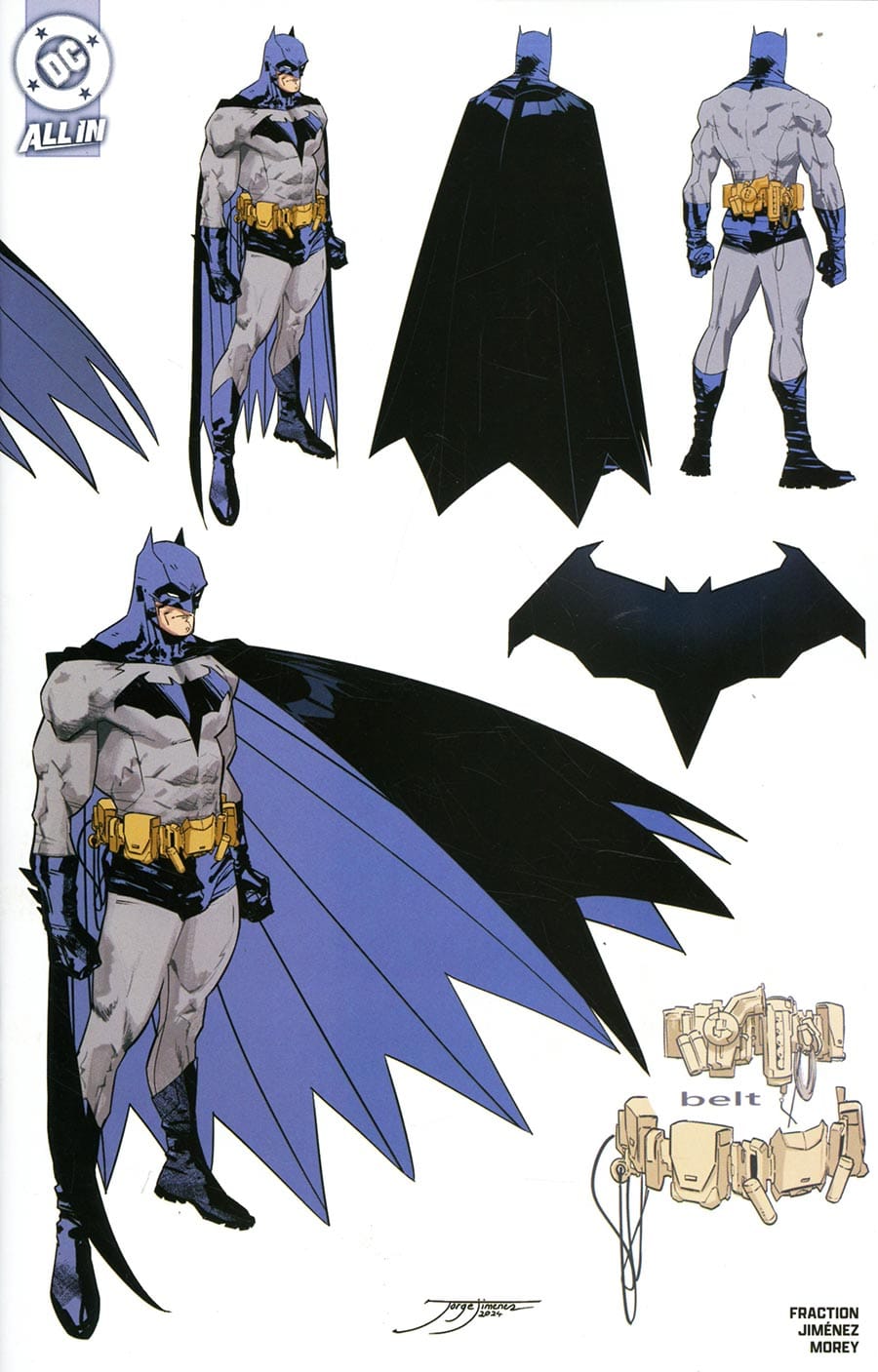 DC Comics, Inc. Batman #1 Cover O Jorge Jimenez Design Unlock Card Stock Variant