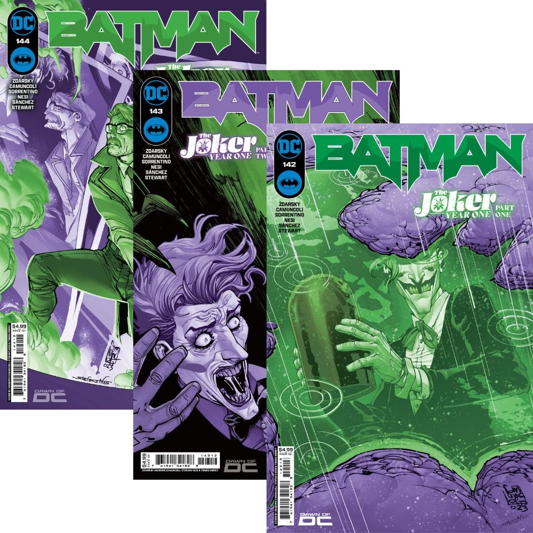 DC Comics, Inc. Batman #142 3rd #143 2nd #144 2nd Print Joker Year One 3 Part Set