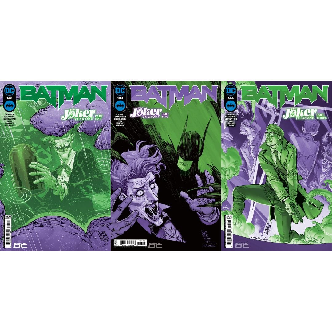 DC Comics, Inc. Batman #142 3rd #143 2nd #144 2nd Print Joker Year One 3 Part Set