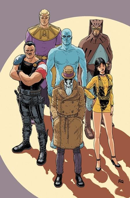 DC Comics, Inc. Batman #15 Cover F Frank Quitely Watchmen 40th Anniversary Card Stock Variant