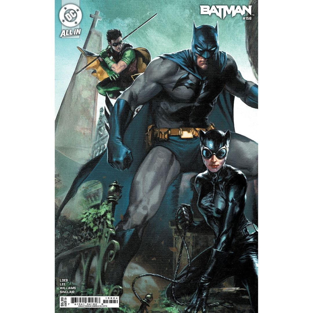 DC Comics, Inc. Batman #158 159 160 161 162 163 Gabriel Dell'Otto Connecting Card Stock Set Of 6