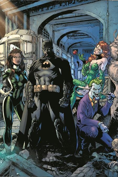 DC Comics, Inc. Batman #163 Cover A Jim Lee & Scott Williams Batman Connecting Middle Alternate Color