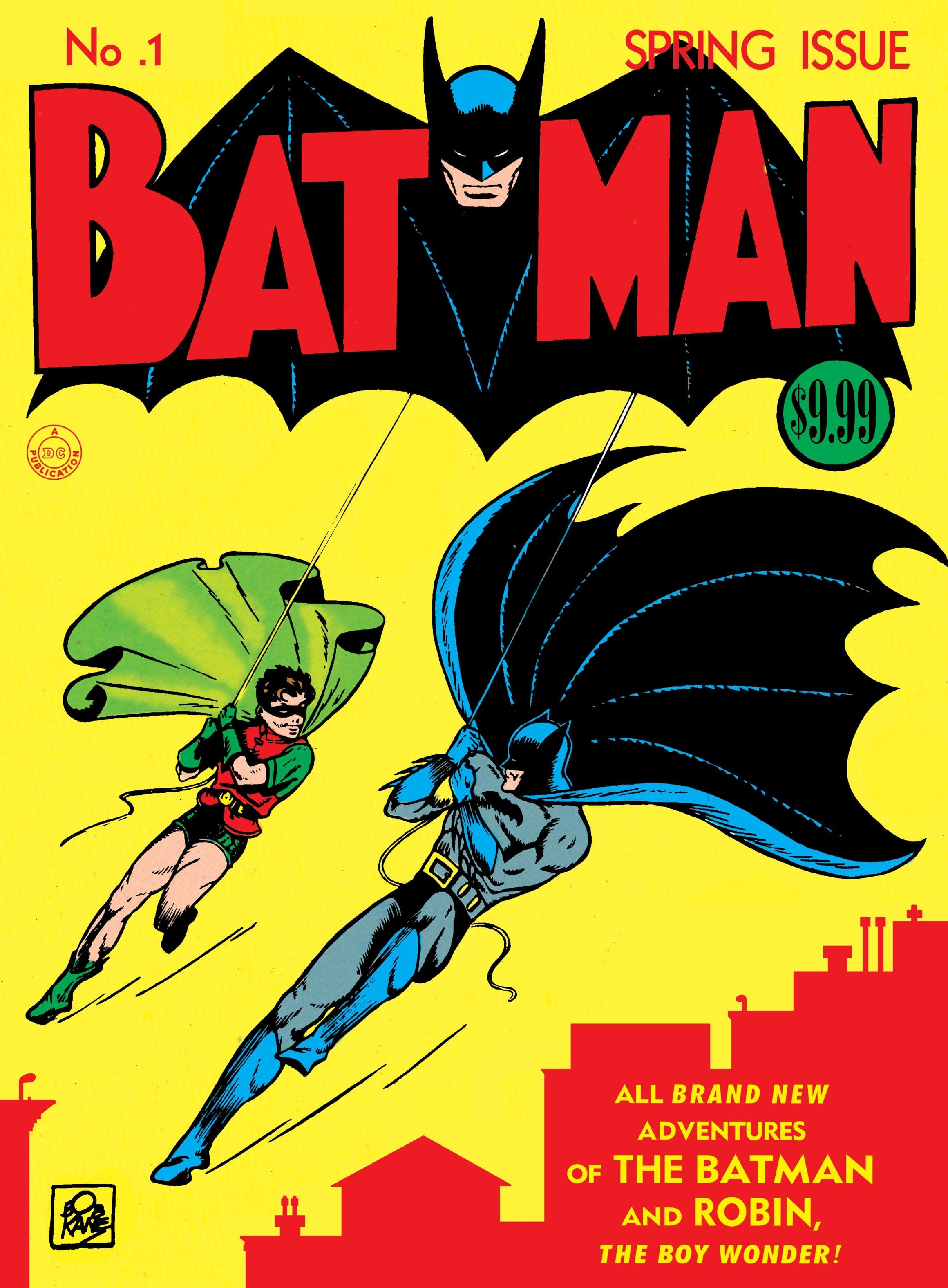 DC Comics, Inc. Batman (1940) #1 Facsimile Edition Cover A Bob Kane