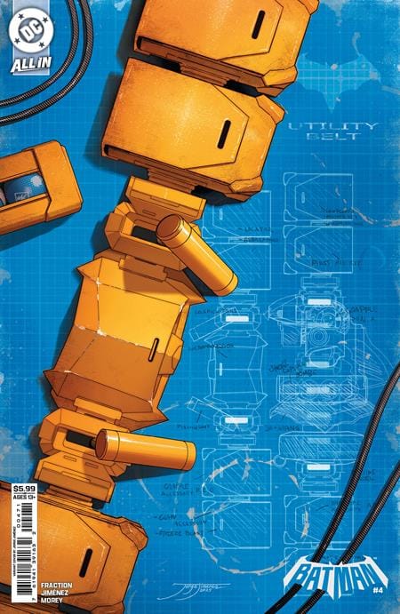 DC Comics, Inc. Batman #4 Cover E Jorge Jimenez Bat-Gadget Card Stock Variant