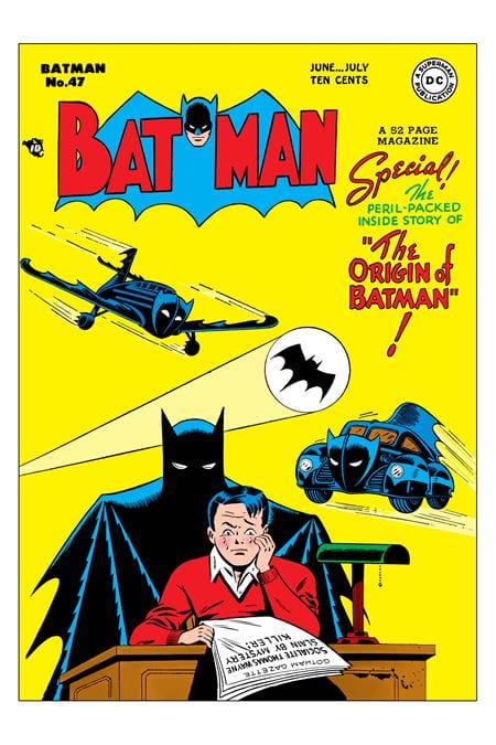 DC Comics, Inc. Batman #47 Facsimile Edition Cover A Bob Kane