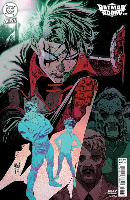 DC Comics, Inc. Batman And Robin #22 Cover C Guillem March Card Stock Variant
