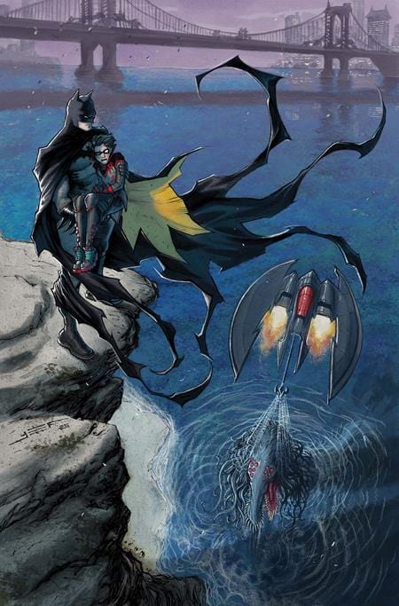 DC Comics, Inc. Batman And Robin #23 Cover B Juan Ferreyra Card Stock Variant