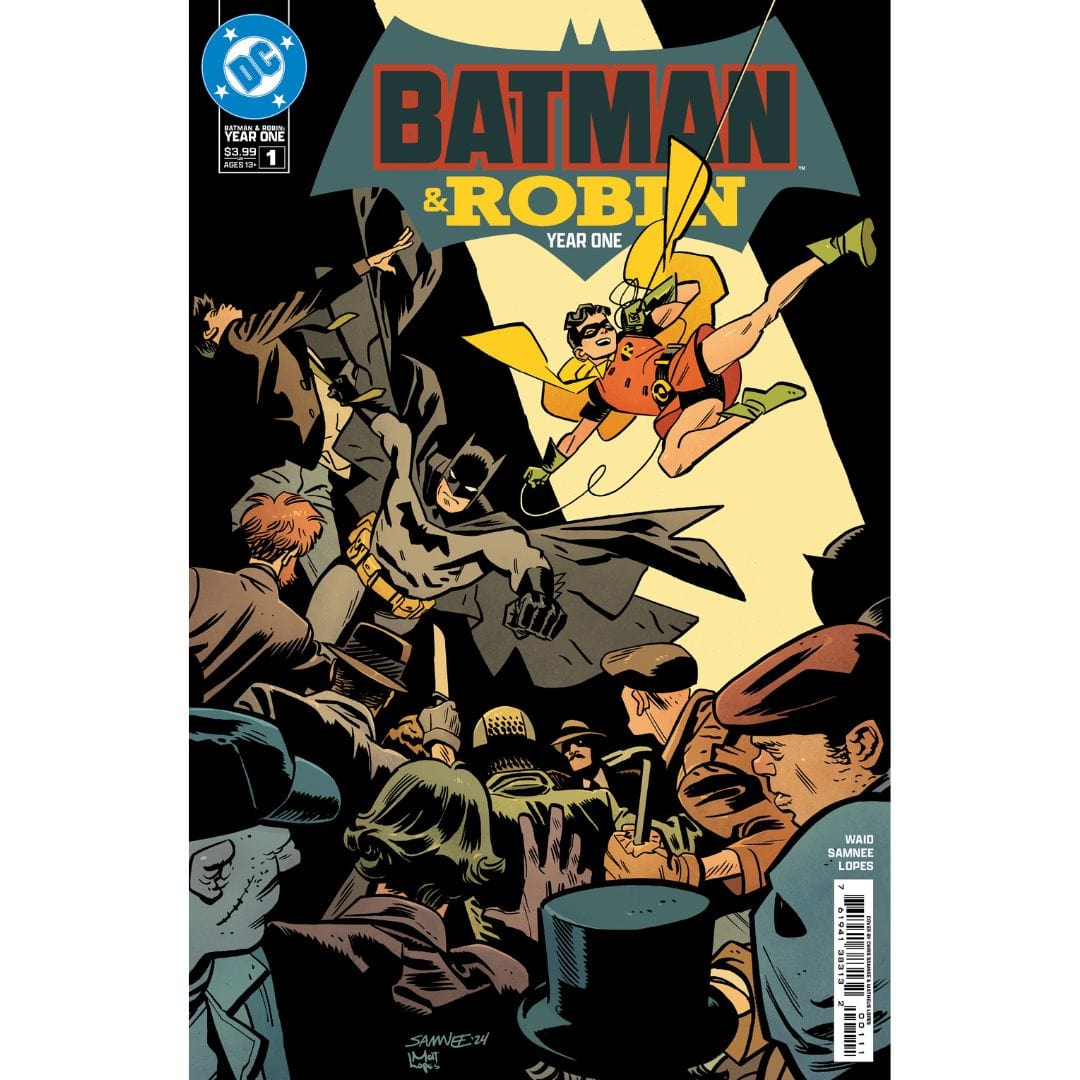 DC Comics, Inc. Batman And Robin Year One #1 Cover A & Noir Edition #1 Set