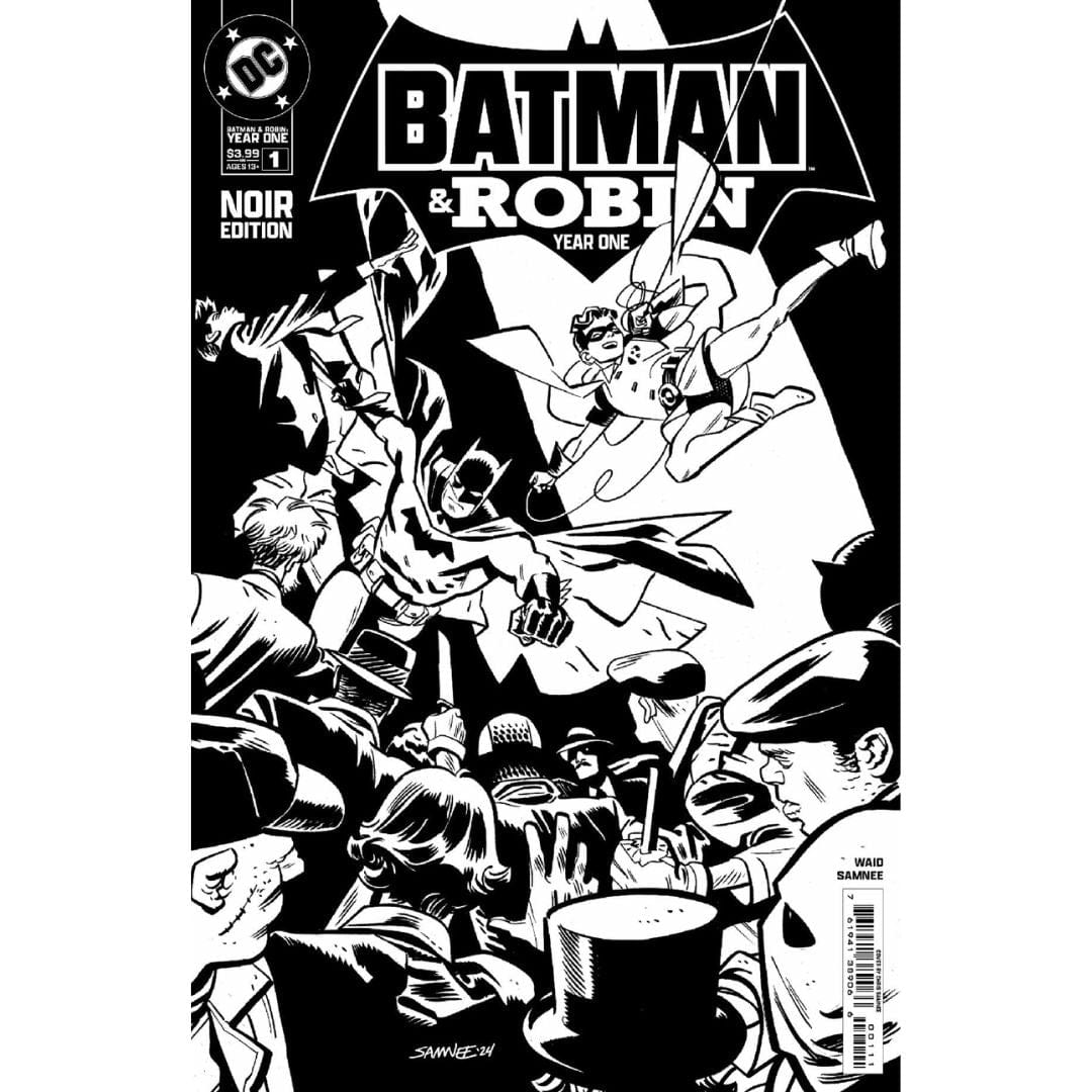 DC Comics, Inc. Batman And Robin Year One #1 Cover A & Noir Edition #1 Set