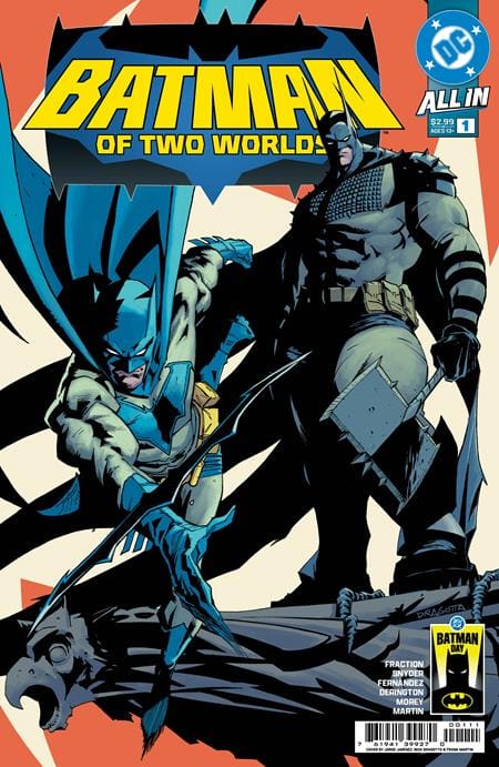 DC Comics, Inc. Batman Of Two Worlds #1 Batman Day 2026 Nick Dragotta