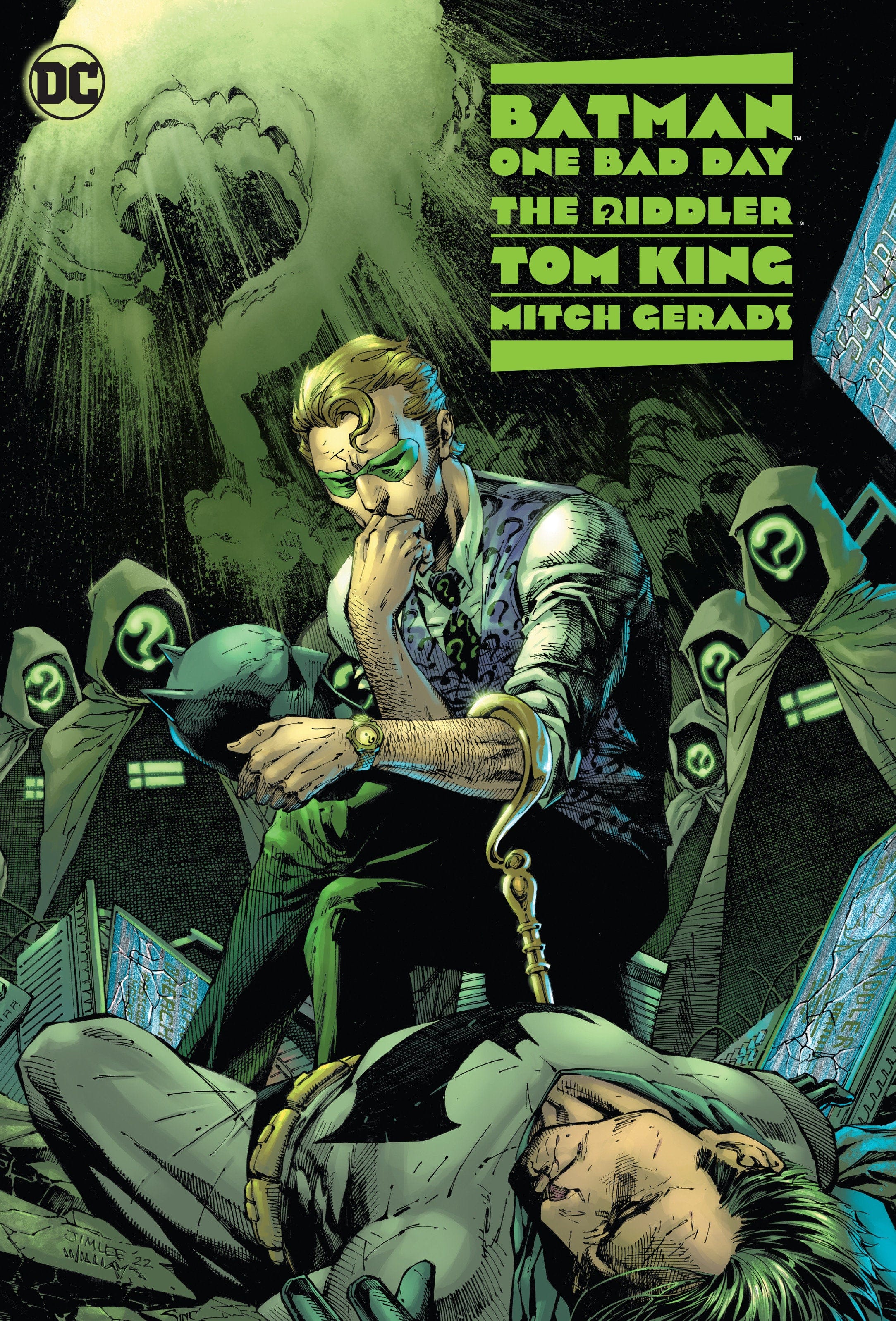 DC Comics, Inc. Batman - One Bad Day: The Riddler Dust Jacket Direct Market Exclusive