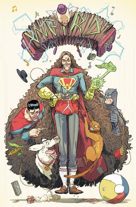 DC Comics, Inc. Batman Superman Weird Al World's Weirdest #1 (One Shot) Cover C Riley Rossmo Card Stock Variant
