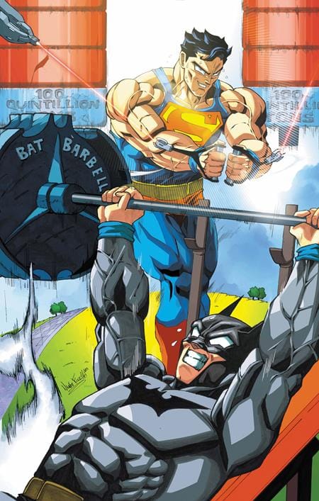 DC Comics, Inc. Batman/Superman World's Finest #57 Cover B Mario Fox Foccillo Card Stock Variant