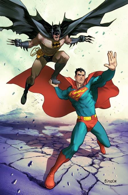 DC Comics, Inc. Batman Superman Worlds Finest #40 Cover B Tirso Cons Card Stock Variant