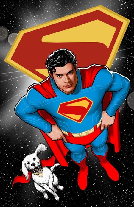 DC Comics, Inc. Batman Superman Worlds Finest #41 Cover D Kevin Maguire Superman Movie Card Stock Variant