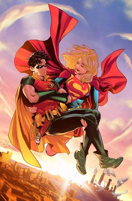 DC Comics, Inc. Batman Superman Worlds Finest #44 Cover D Lucas Meyer Card Stock Variant