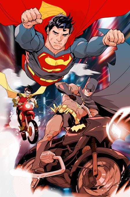 DC Comics, Inc. Batman Superman Worlds Finest #49 Cover C Karl Kerschl Card Stock Variant