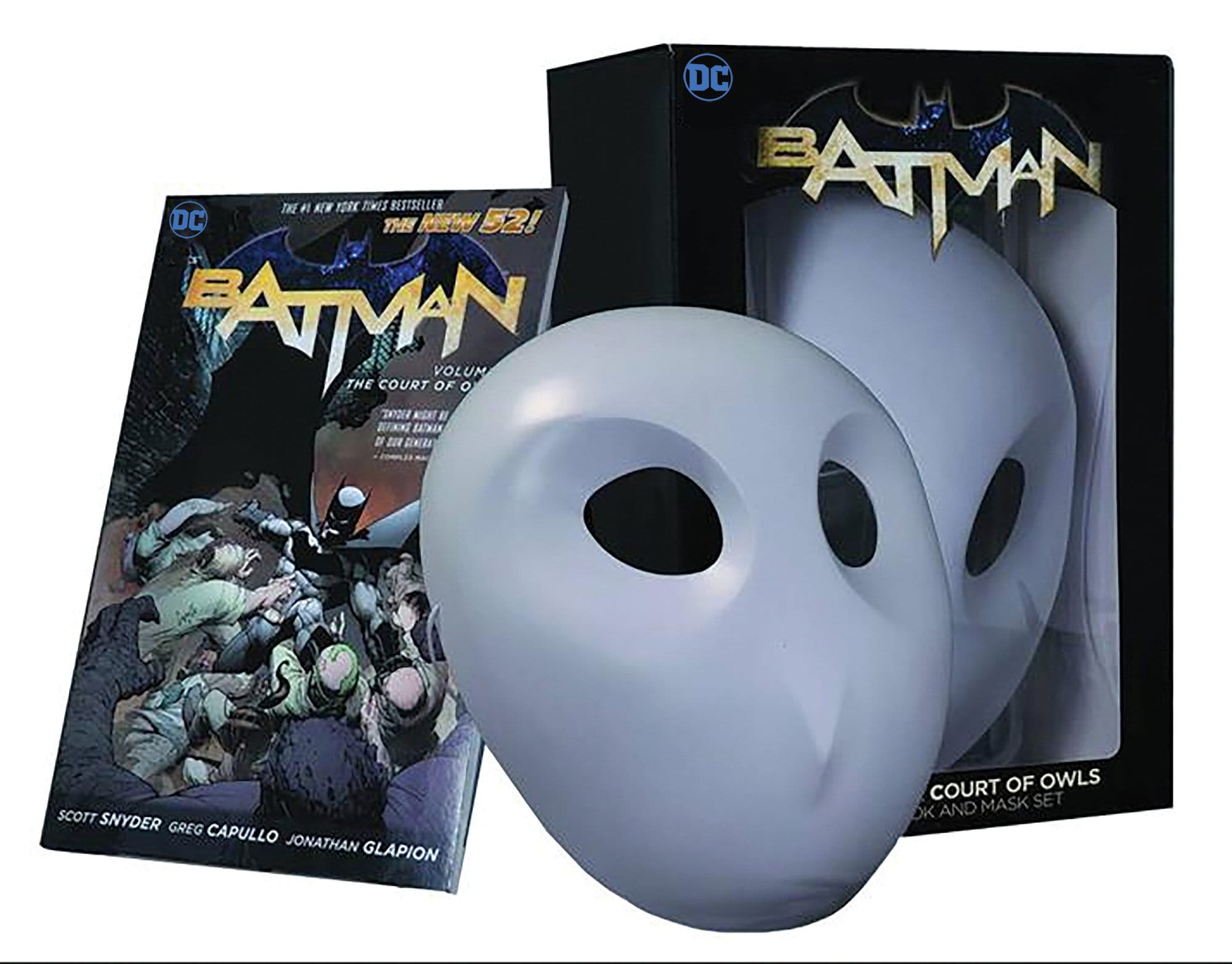 DC Comics, Inc. Batman: The Court of Owls Mask and Book Set