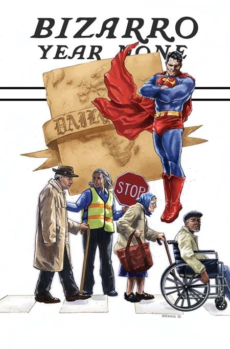 DC Comics, Inc. Bizarro Year None #1 (Of 4) Cover F Ibrahim Moustafa Card Stock Variant