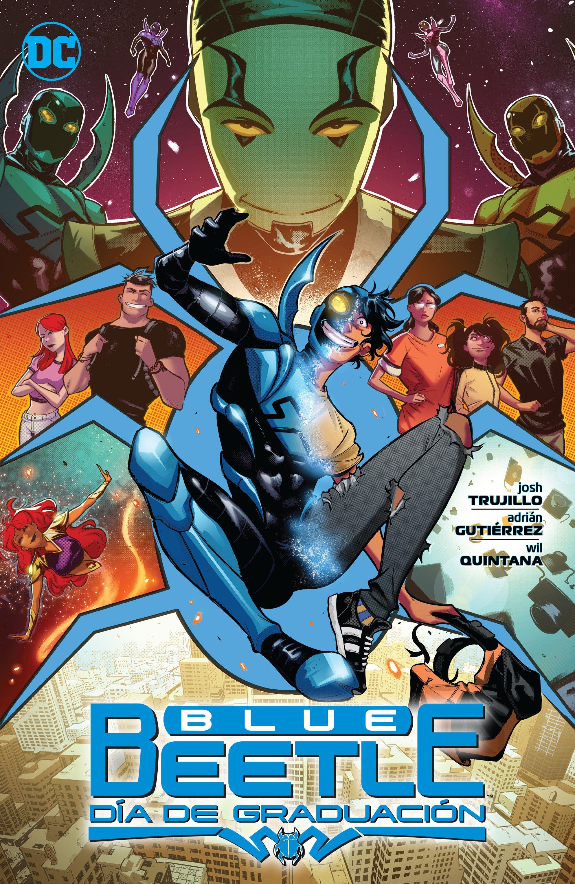 DC Comics, Inc. Blue Beetle: Día de Graduación
