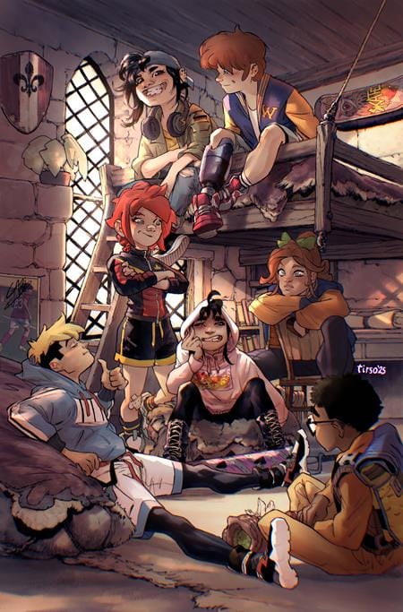 DC Comics, Inc. C.O.R.T. Children Of The Round Table #6 Cover B Tirso Cons Card Stock Variant