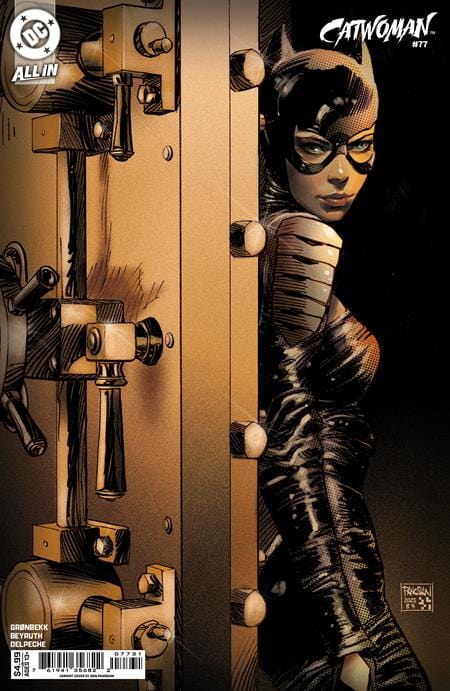 DC Comics, Inc. Catwoman #77 Cover C Dan Panosian Card Stock Variant