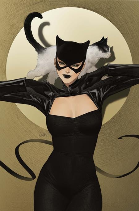 DC Comics, Inc. Catwoman #85 Cover E Lesley Leirix Li Womens History Month Card Stock Variant