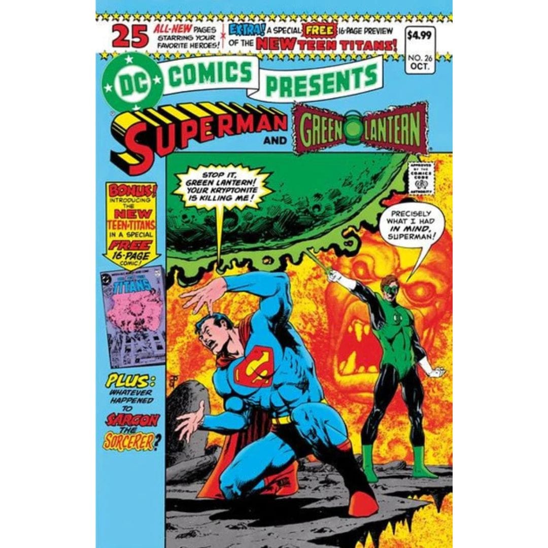 DC Comics, Inc. DC Comics Presents #26 Facsimile Edition Cover A Jim Starlin