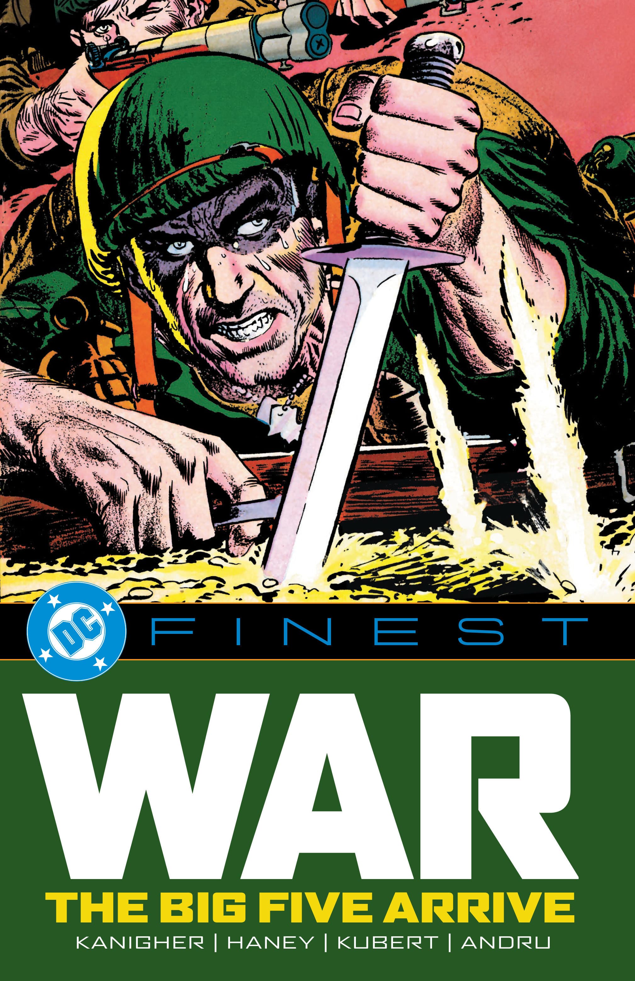 DC Comics, Inc. DC Finest: War: The Big Five Arrive