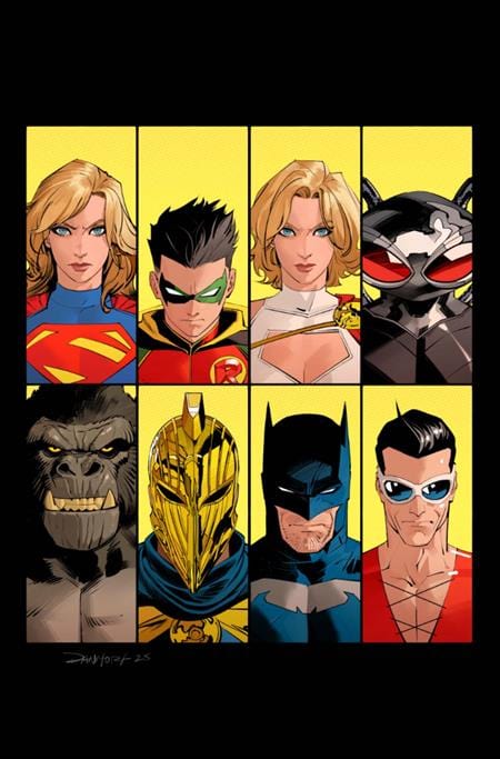 DC Comics, Inc. DC K.O. #1 Cover H Dan Mora Bracket Card Stock Variant