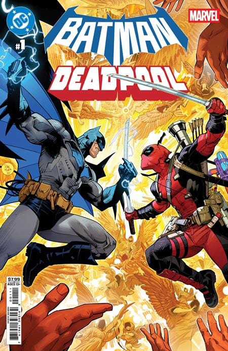 DC Comics, Inc. DC Marvel Batman Deadpool #1 Cover A Dan Mora