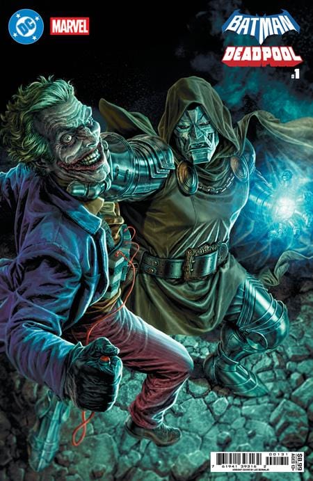 DC Comics, Inc. DC Marvel Batman Deadpool #1 Cover C Lee  Bermejo Joker Dr Doom Variant