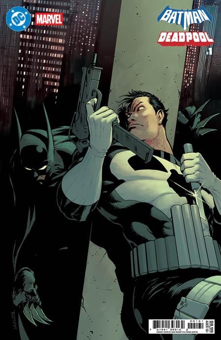 DC Comics, Inc. DC Marvel Batman Deadpool #1 Cover G Nick Dragotta Batman Punisher Variant