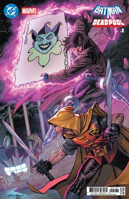 DC Comics, Inc. DC Marvel Batman Deadpool #1 Cover I Andy Kubert Damian Wayne Gambit Variant
