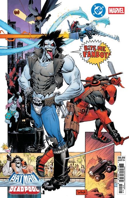 DC Comics, Inc. DC Marvel Batman Deadpool #1 Cover M Sean Gordon Murphy Lobo Deadpool Variant
