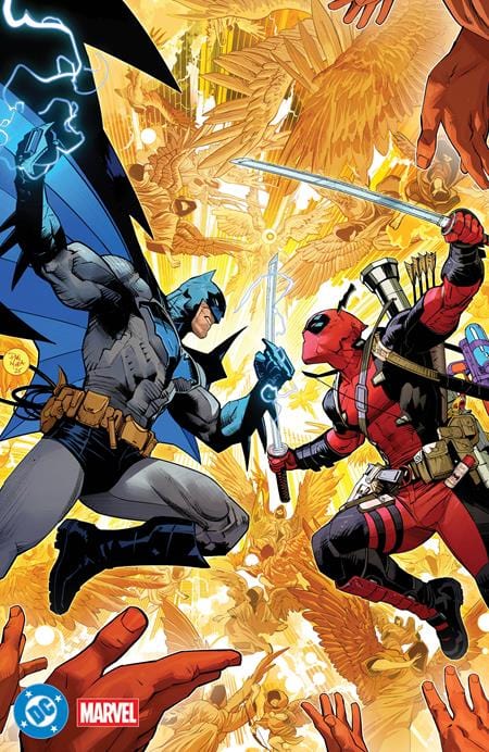 DC Comics, Inc. DC Marvel Batman Deadpool #1 Cover T Dan Mora Foil Variant