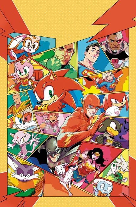 DC Comics, Inc. DC x Sonic The Hedgehog Metal Legion #5 (of 5) Cover A Pablo M Collar