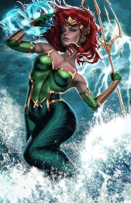 DC Comics, Inc. Emperor Aquaman #16 Cover B Ariel Diaz Card Stock Variant