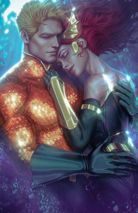 DC Comics, Inc. Emperor Aquaman #19 Cover B Ariel Diaz Card Stock Variant