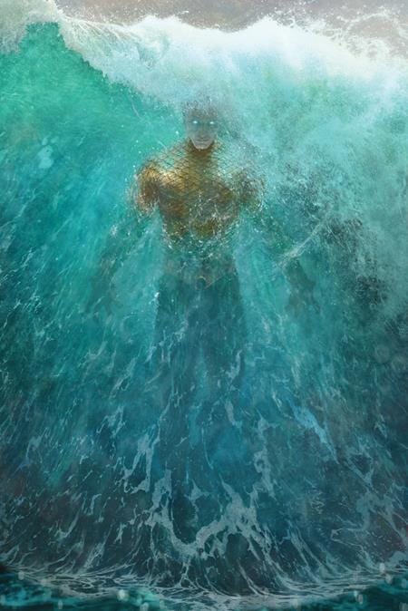 DC Comics, Inc. Emperor Aquaman #19 Cover C Rahzzah Card Stock Variant
