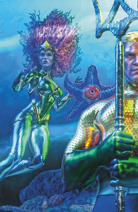 DC Comics, Inc. Emperor Aquaman #23 Cover B Mark Spears Left Connecting Card Stock Variant