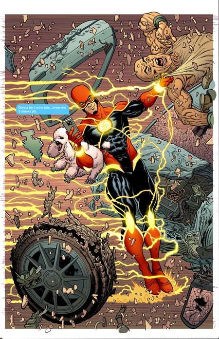 DC Comics, Inc. Flash #27 Cover C Steve Skroce Card Stock Variant (DC K.O.)